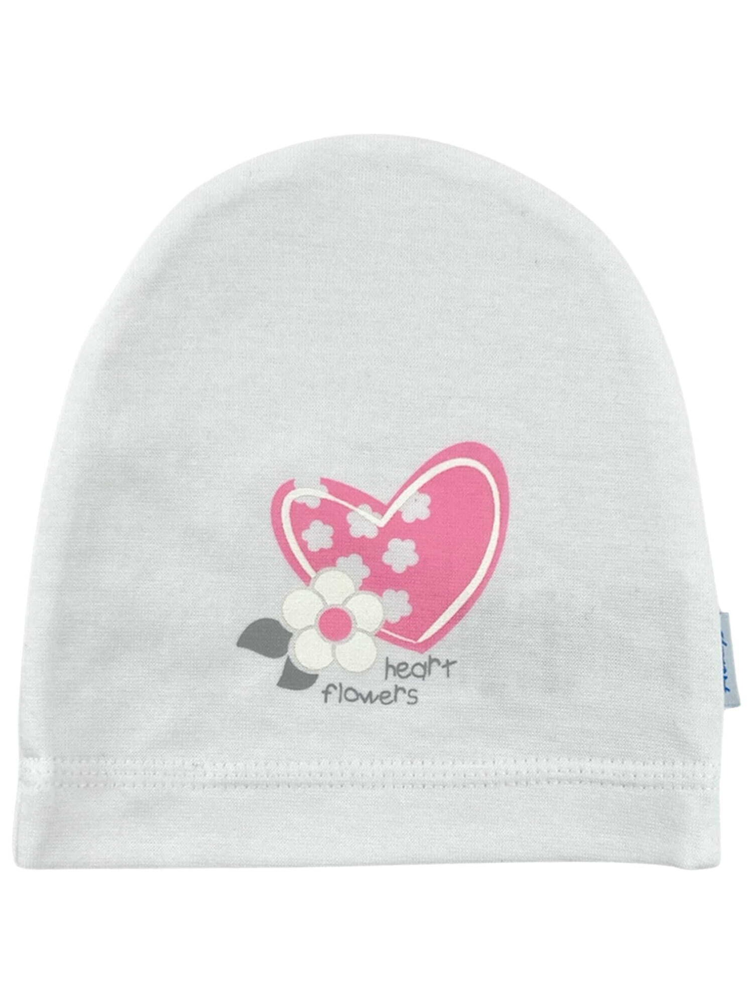 Aliap Mütze in Weiß: Vorderseite