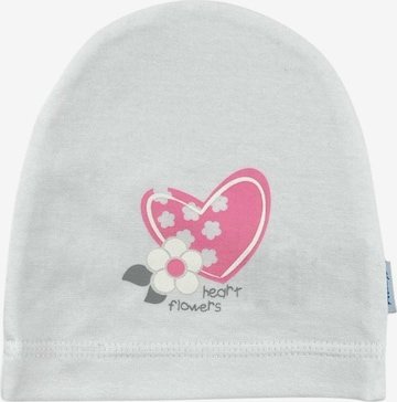 Aliap Beanie in White: front