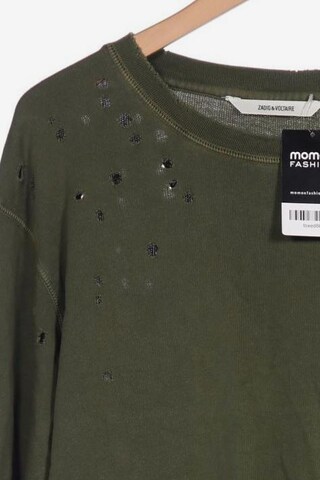 Zadig & Voltaire Sweatshirt & Zip-Up Hoodie in XL in Green