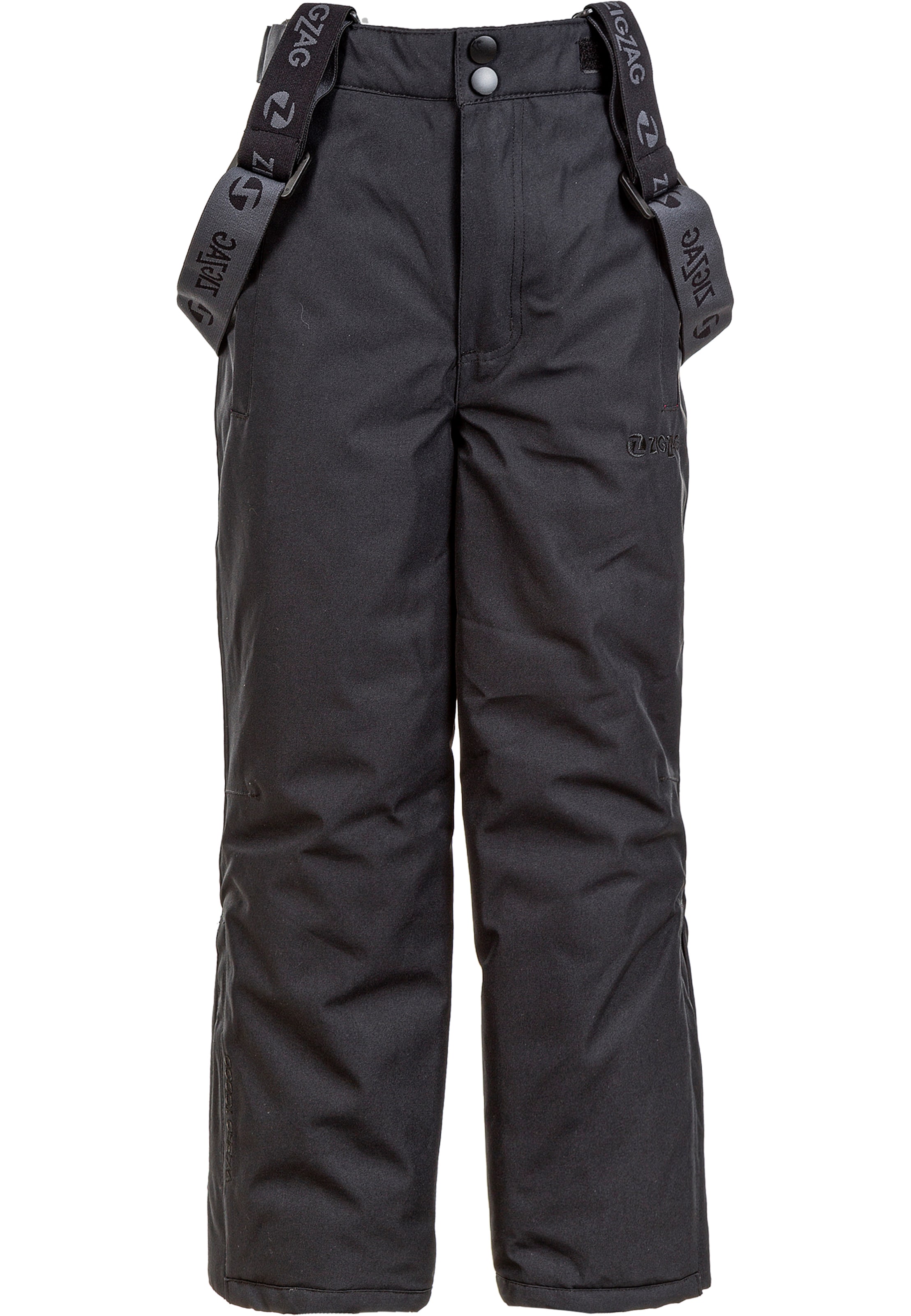 ZigZag Regular Skihose 'SOHO' in Schwarz: Vorderseite