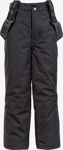 ZigZag Regular Workout Pants 'SOHO' in Black: front