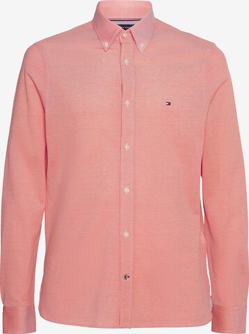 Chemise TOMMY HILFIGER en orange : devant