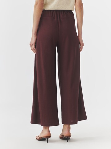 TATUUM Wide Leg Hose 'Zami' in Braun