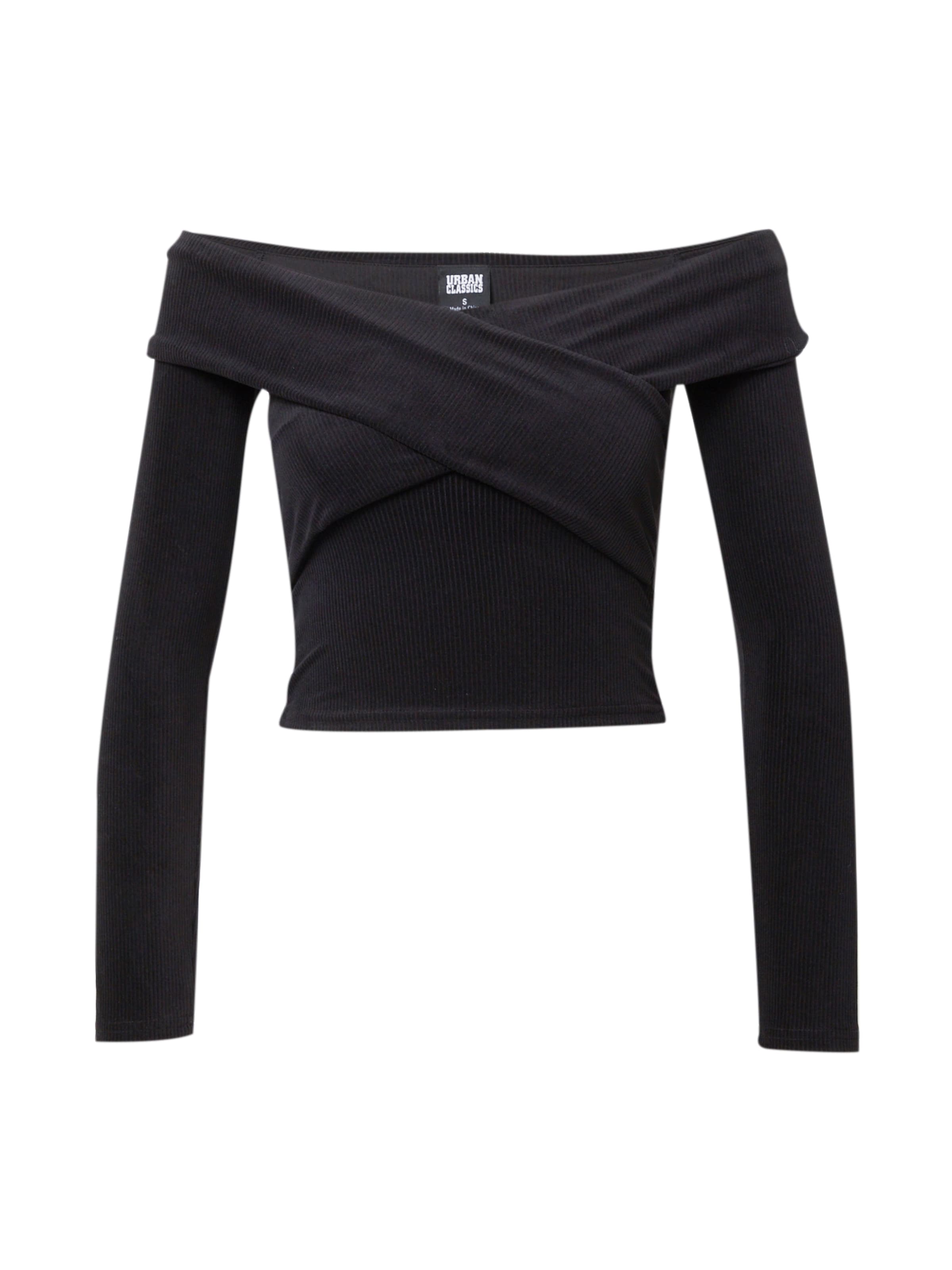 Urban Classics Shirt in Black: front