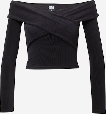 melns Urban Classics T-Krekls: no priekšpuses