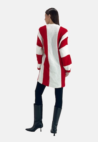 Cardigan Elara en rouge