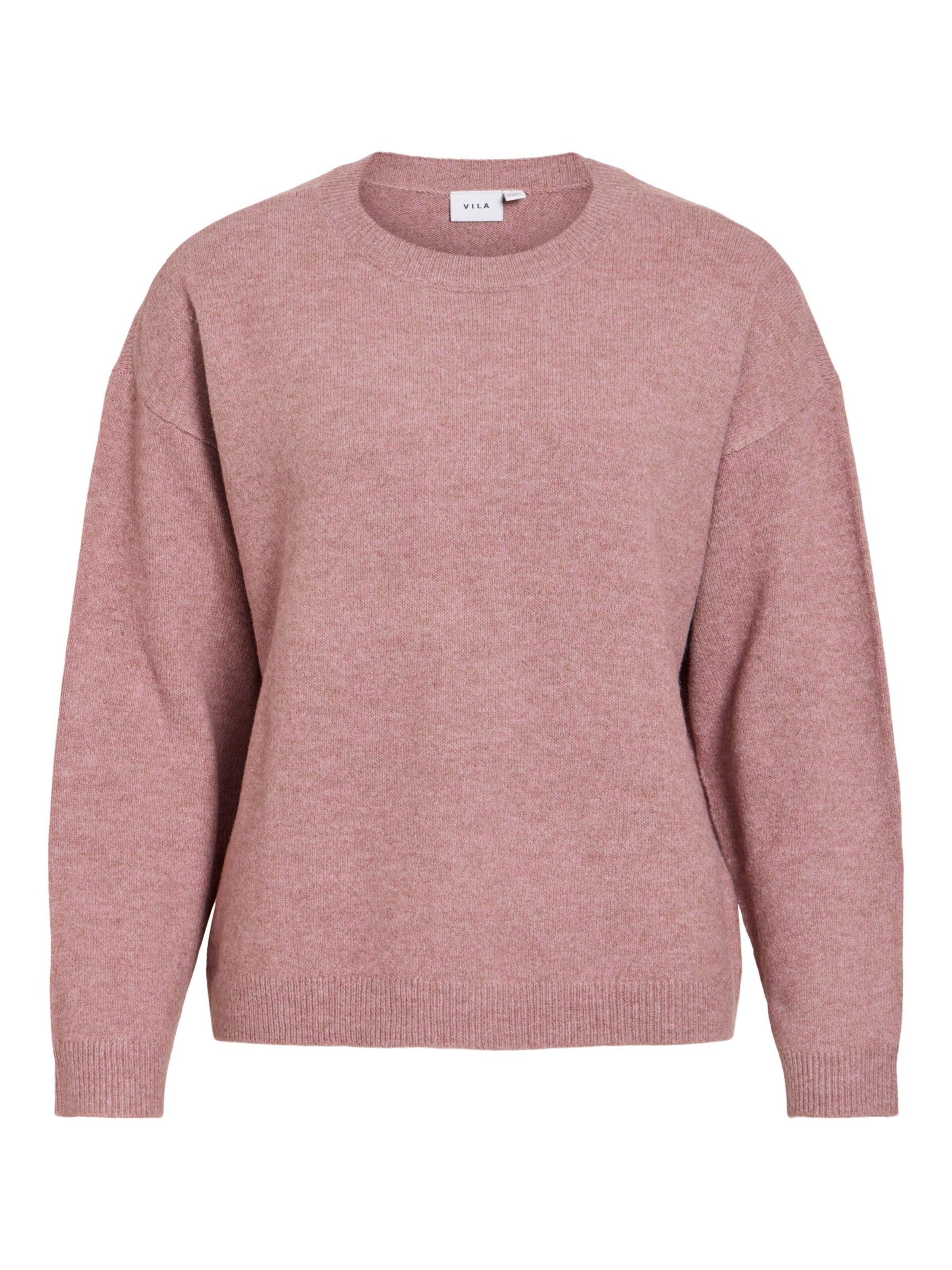 Pullover 'LIGA' di VILA in rosa: frontale