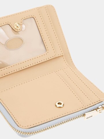 GUESS Portemonnaie 'Laurel' in Blau