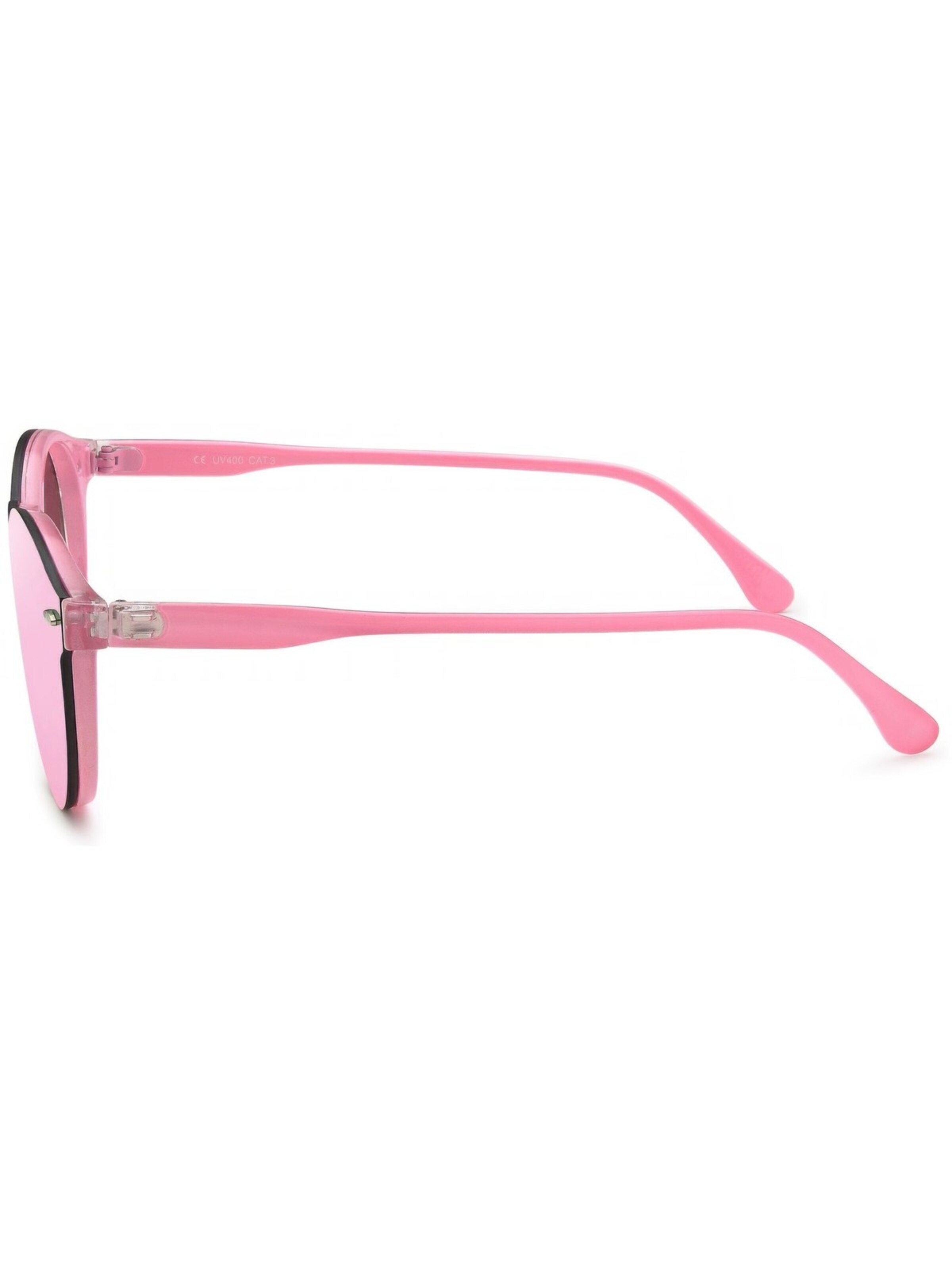 styleBREAKER Sonnenbrille 'Monoglas Sonnenbrille | Shield Brille UV400'‌‌ in Pink