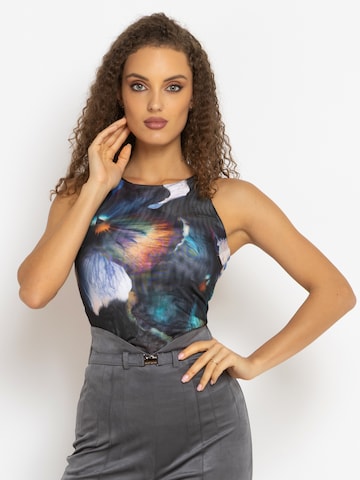 Haut 'VIOLET' JIORO en noir