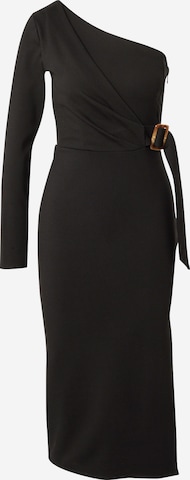 Closet LondonKoktel haljina - crna boja: prednji dio