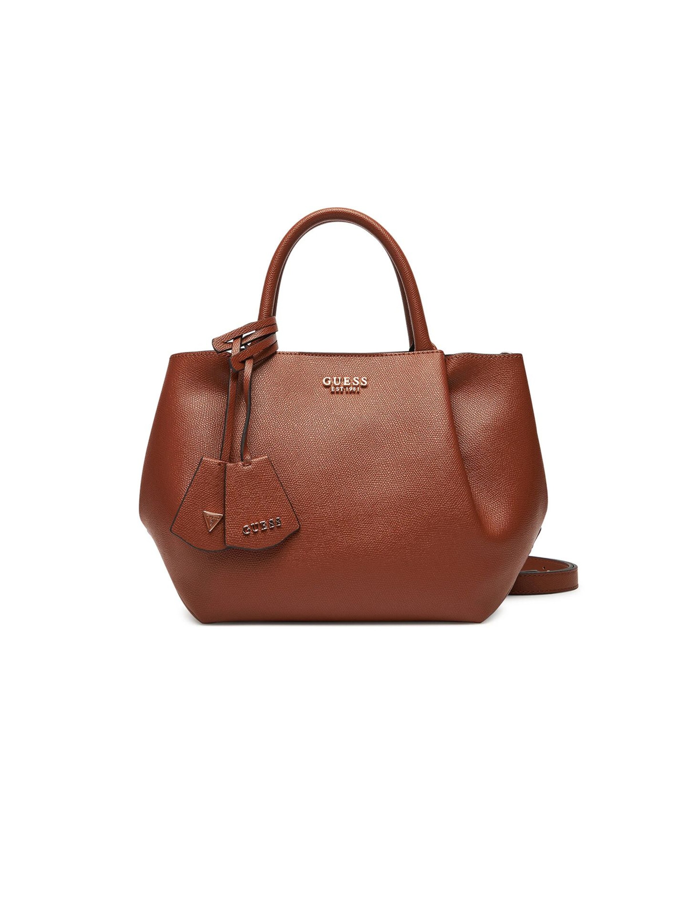 GUESS Handtasche 'Amorette Girlfriend'‌‌‌‌‌‌‌‌ in One Size in cognac, Produktansicht