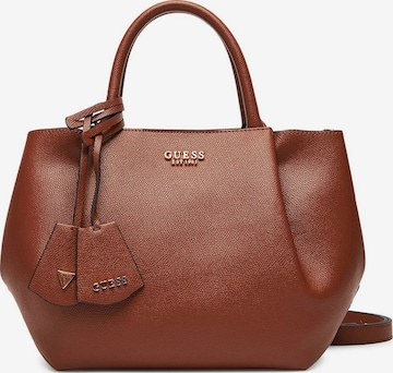 Sacs à main 'Amorette Girlfriend' GUESS en marron : devant