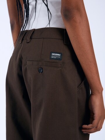 Dr. Denim Loose fit Trousers 'Hill' in Brown