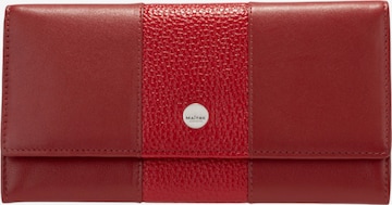Maître Portemonnaie 'Auen Diedburg' in Rot: Vorderseite