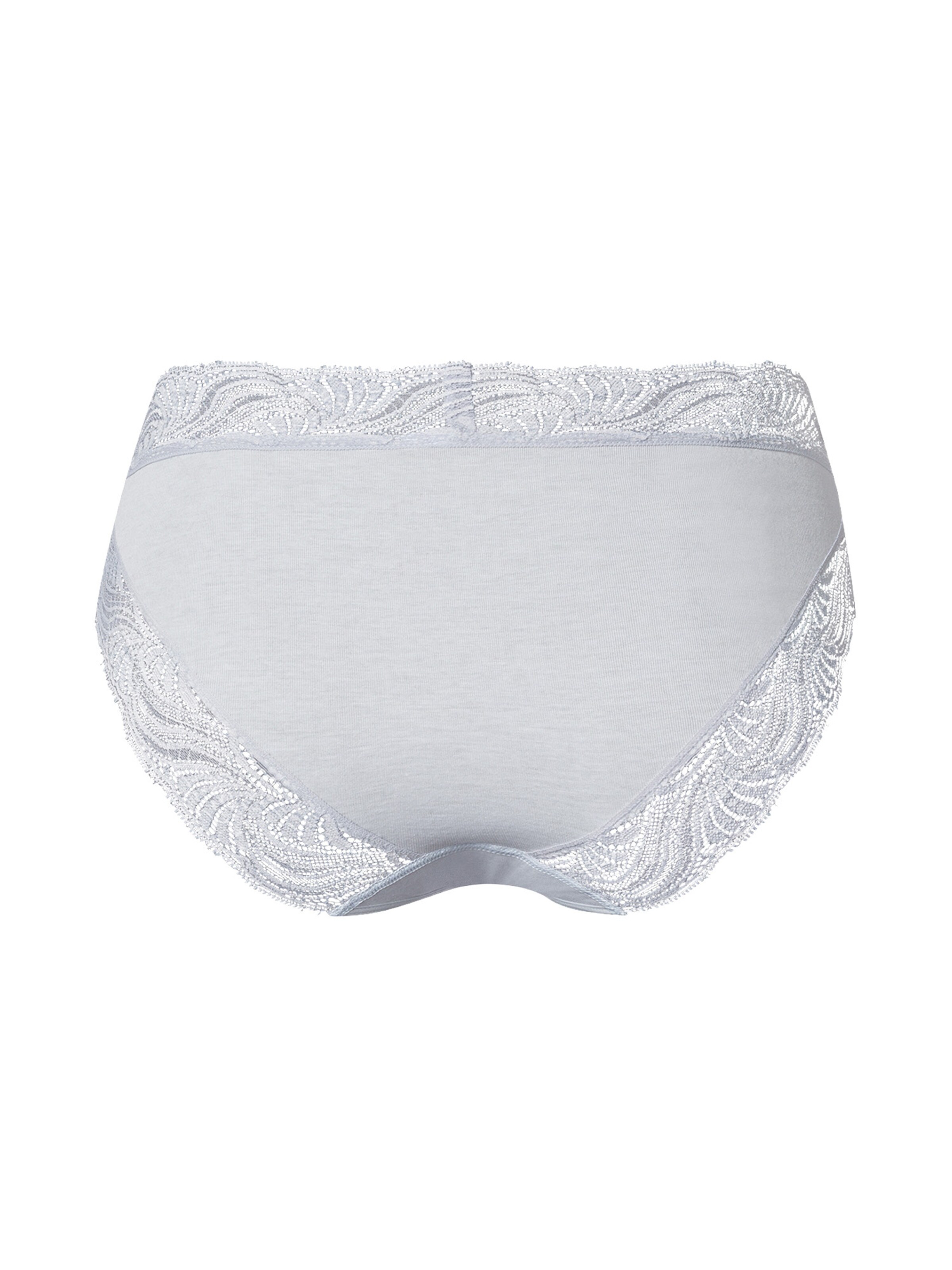 Hanro - Cueca ' Cotton Delight ' em azul