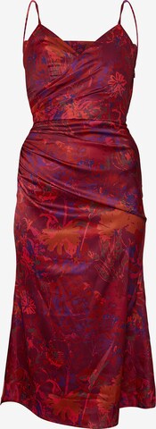 Chi Chi London Koktejlové šaty – červená: přední strana