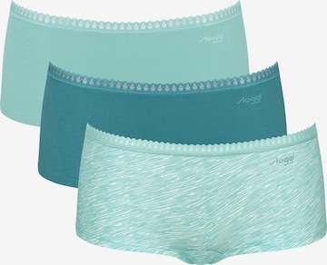 SLOGGI Panty ' Blue GO Crush ' in Green: front