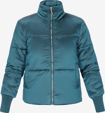 faina Between-Season Jacket in Green: front