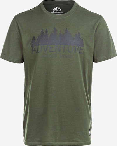 Whistler T-Shirt in dunkelgrün, Produktansicht