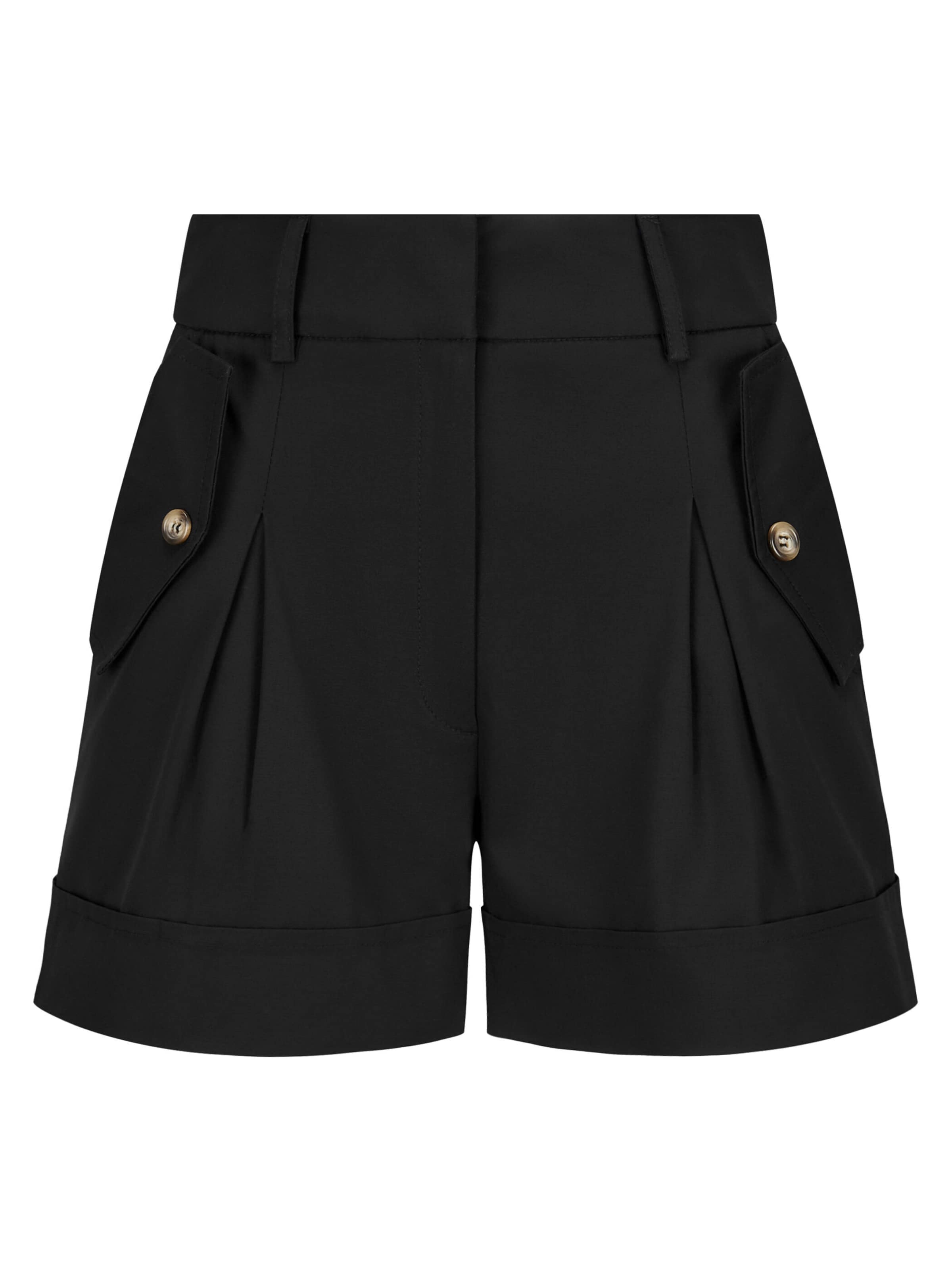 Regular Pantalon 'JUNOWI' Nicowa en noir : devant