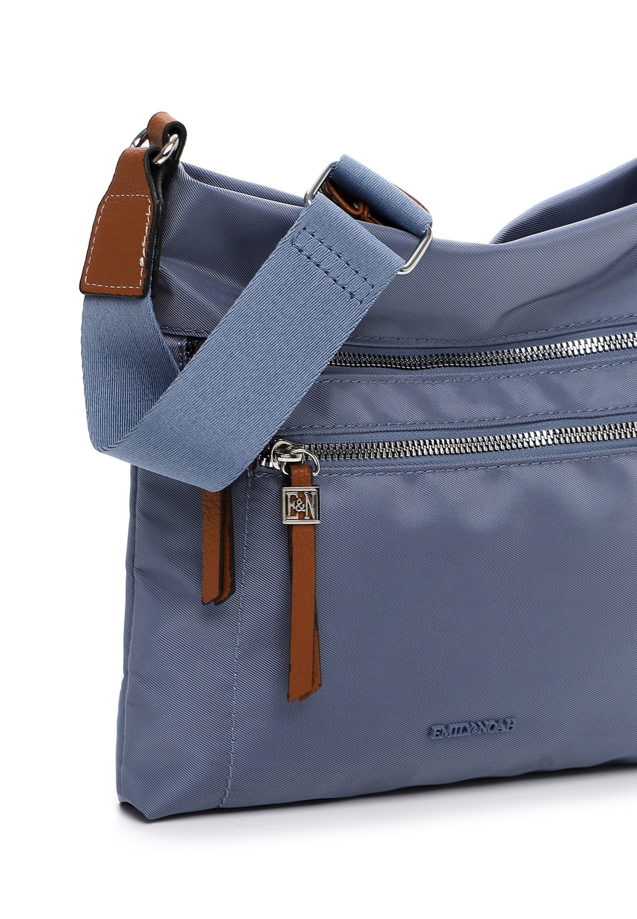 Emily & Noah Schoudertas in Blauw