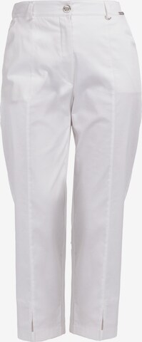 HELMIDGE Loosefit Broek in Wit: voorkant