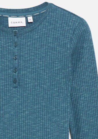 COMMA Shirt in Blau