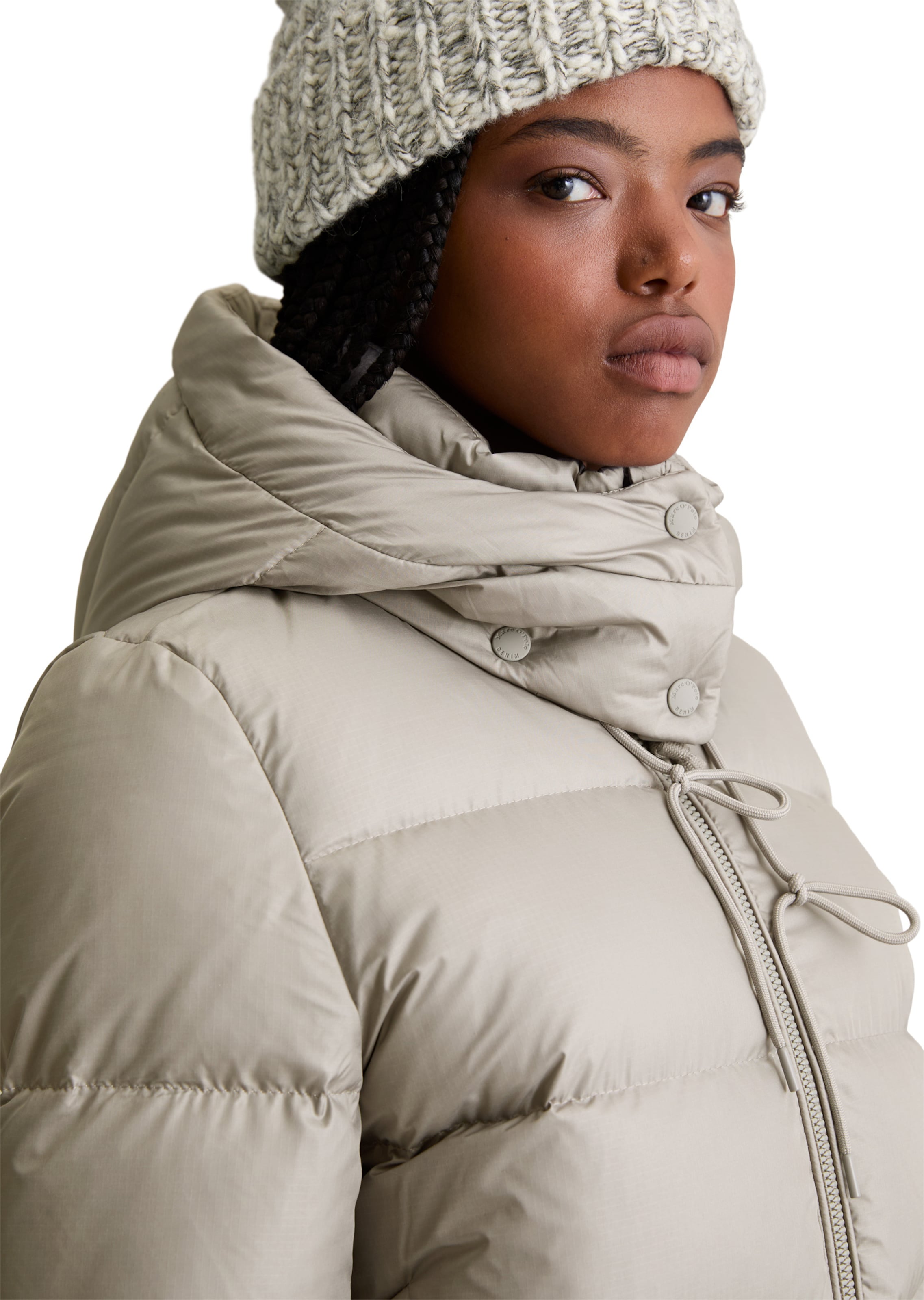 Marc O'Polo DENIM Winterjas in Grijs