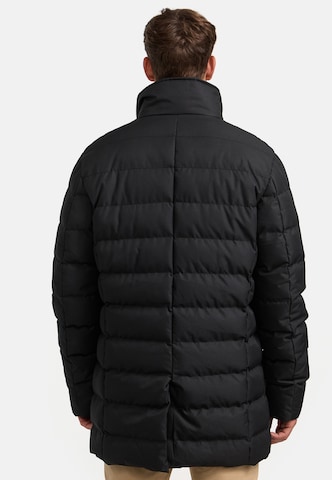 INDICODE JEANS Winterjas 'INWooding' in Zwart