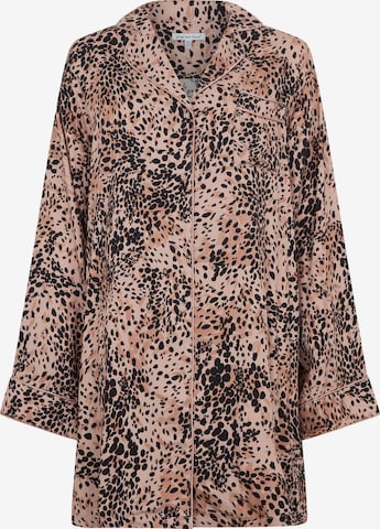 lily and lionel Nachthemd 'Simone' in Braun: Vorderseite