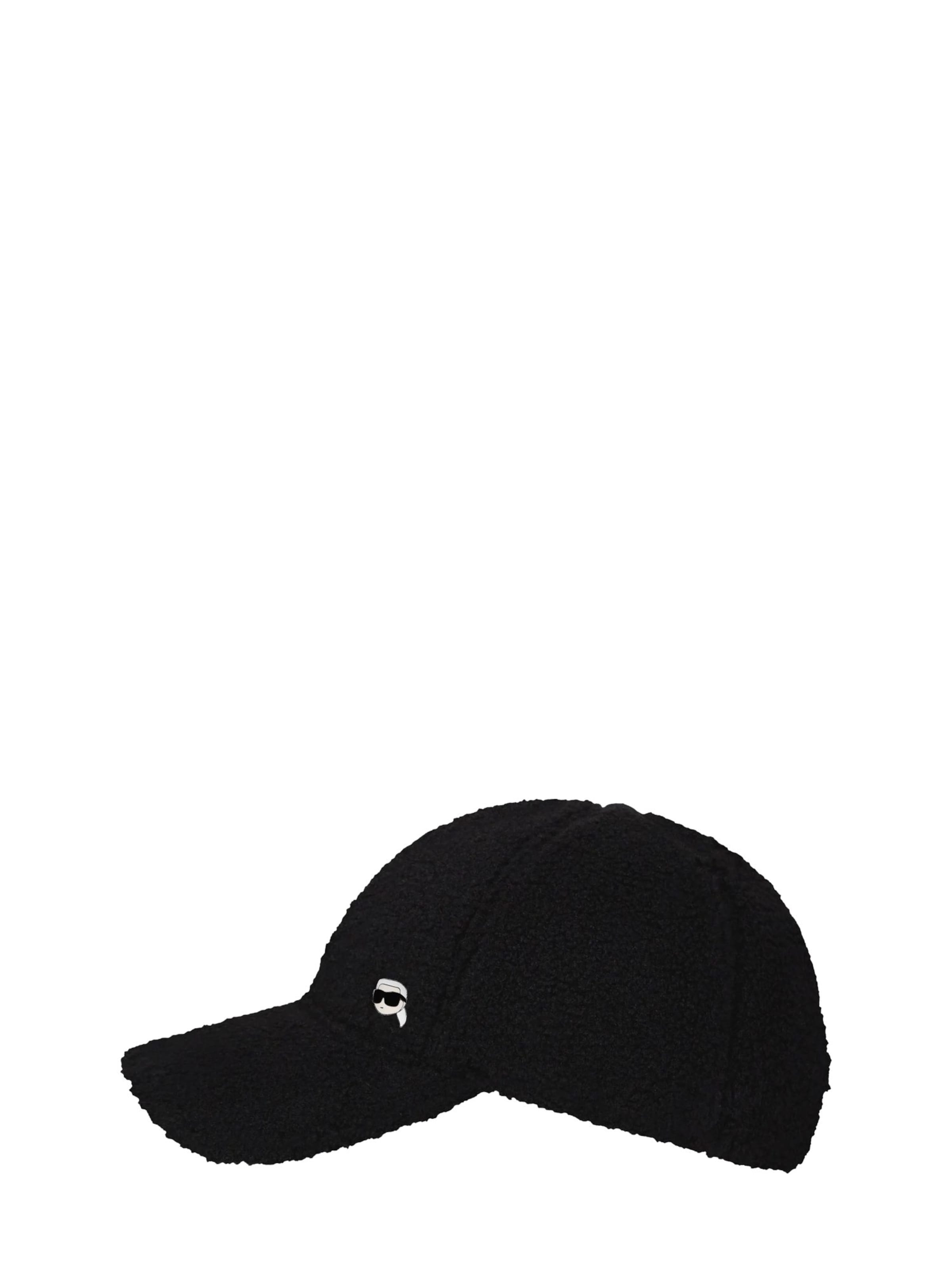Karl Lagerfeld - Gorra 'Ikon ' en negro
