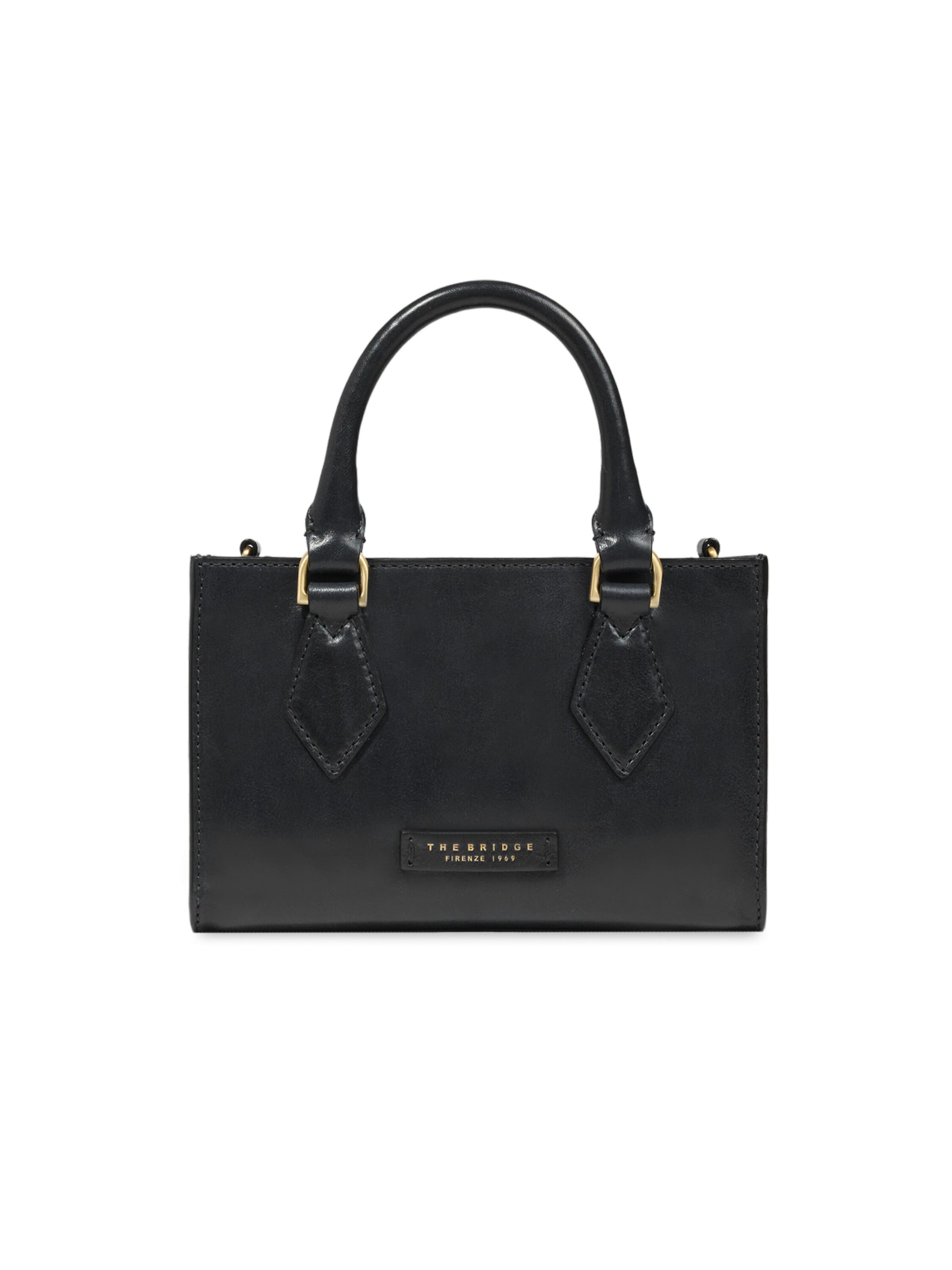 The Bridge Shoulder bag in Black: front