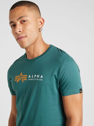 ALPHA INDUSTRIES Shirt in Groen