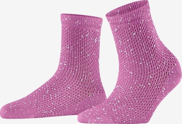 BURLINGTON Socks 'Neon Splash' in Pink: front