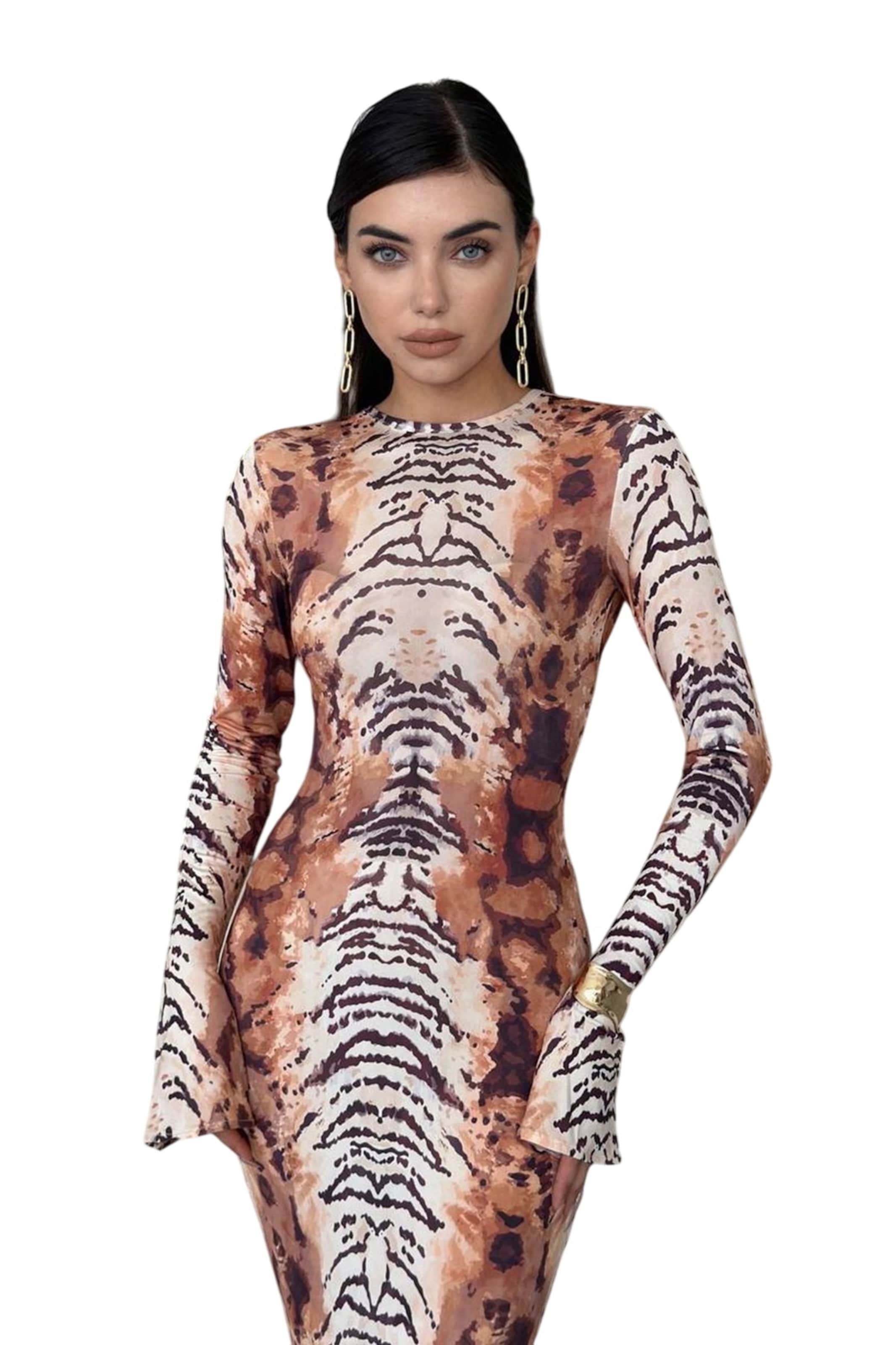 WOMAN VISION Dress in Brown