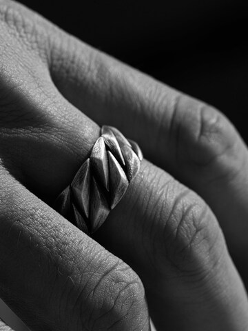 REYTEL Ring 'CUBAN CHAIN'‌‌‌‌ in Silber