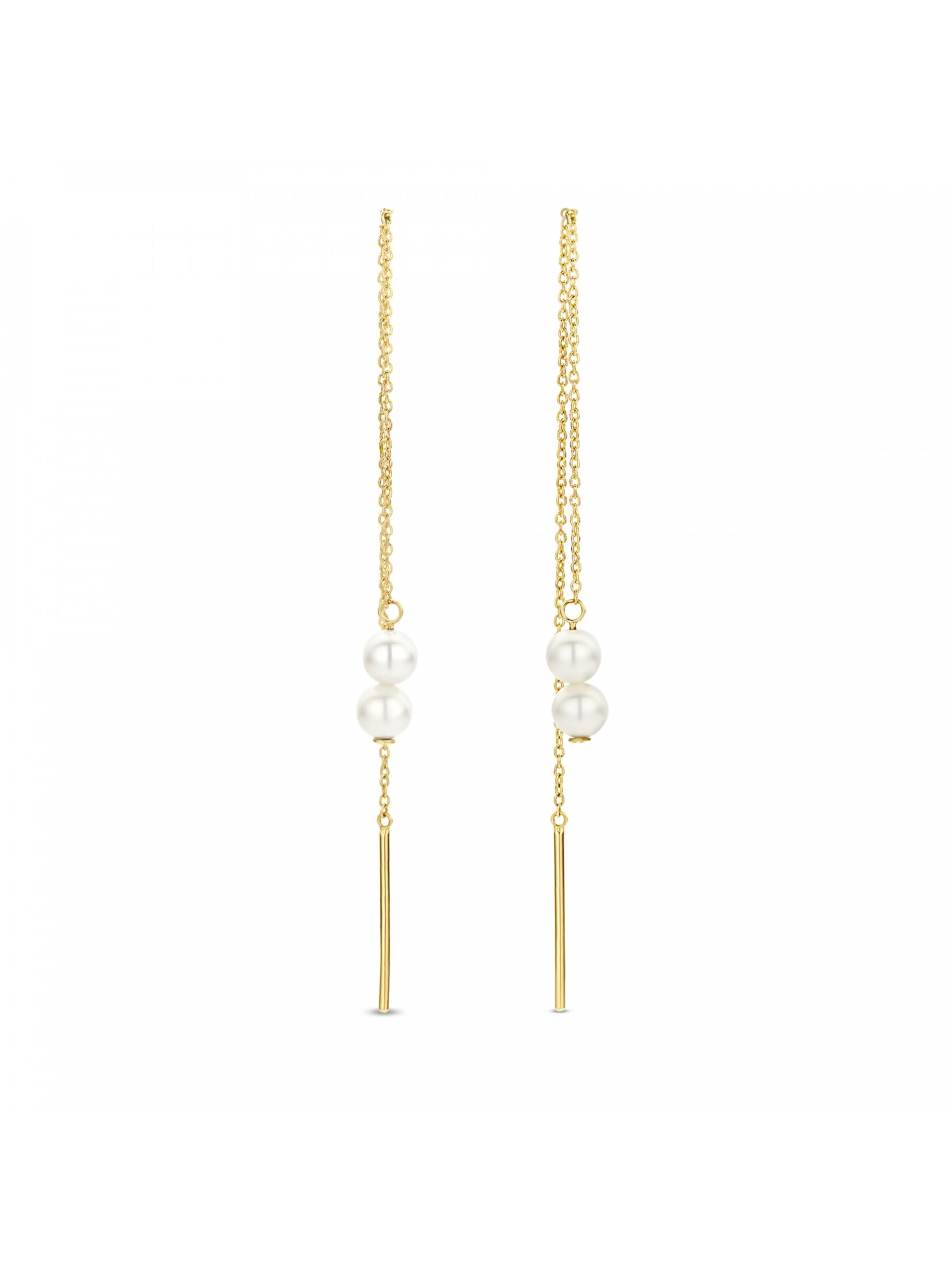 Isabel Bernard Ohrringe in Gold: Vorderseite