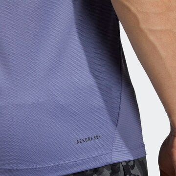 ADIDAS SPORTSWEAR Funkcionalna majica 'Aero' | vijolična barva