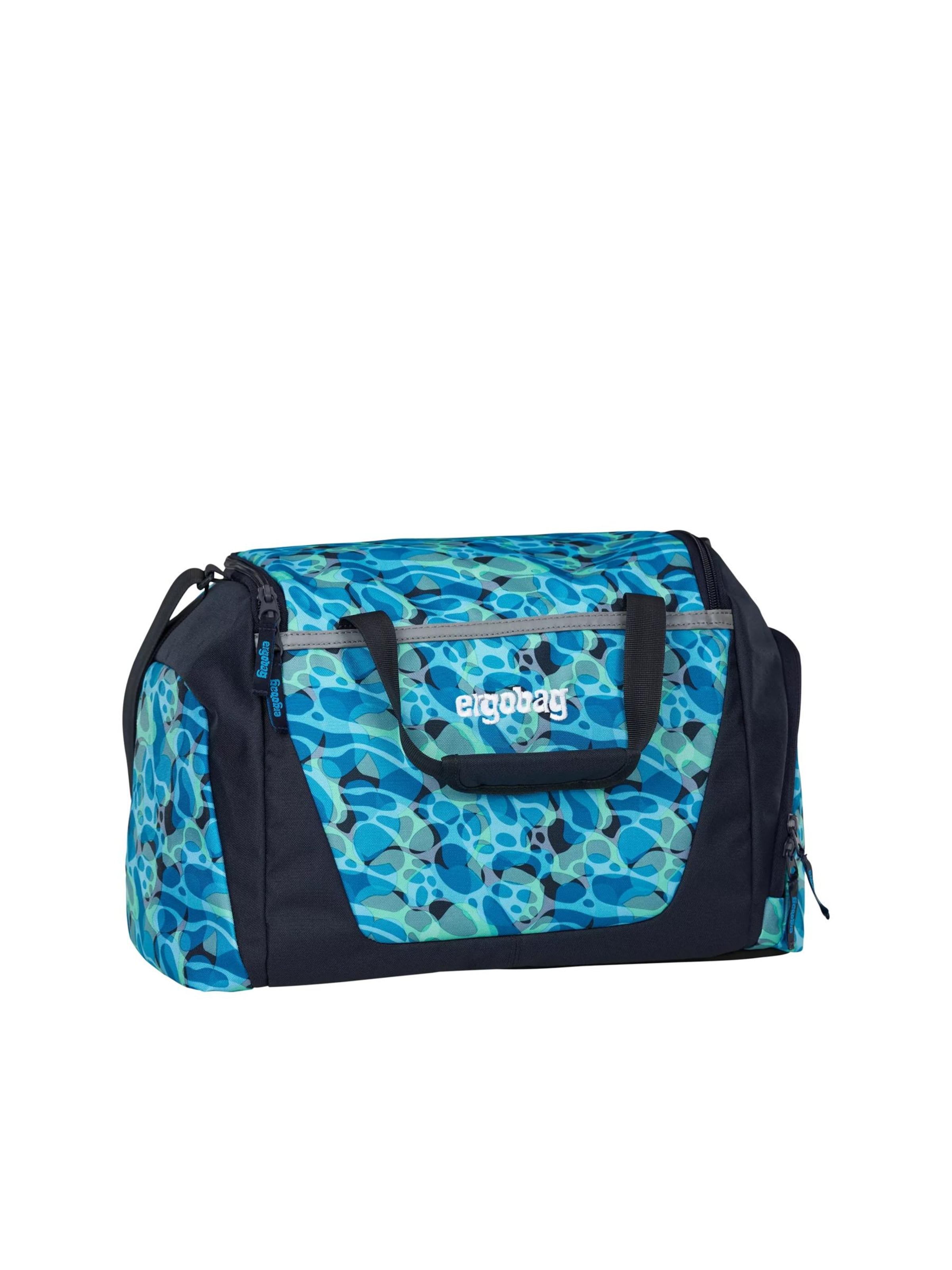 ergobag Athletic Gym Bag 'Sporttasche Sporttasche' in Blue: front