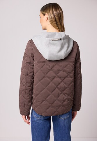 STREET ONE Jacke 'Diamond' in Braun