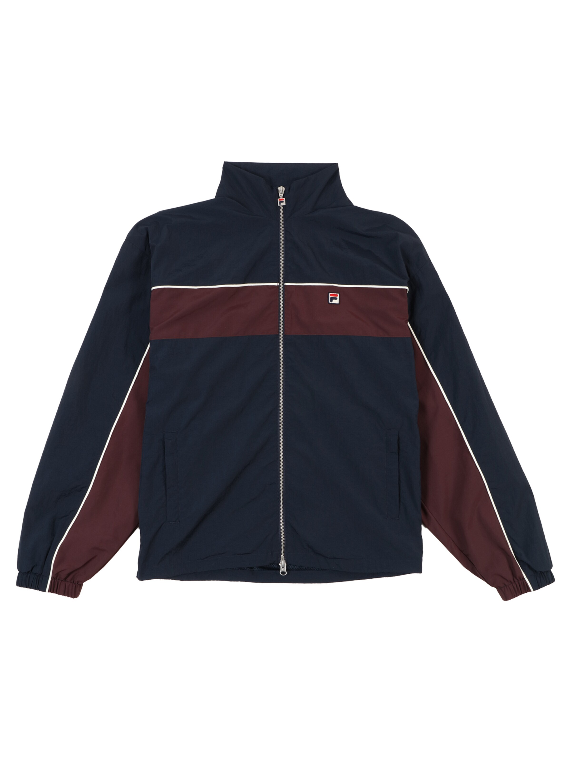 Giacca di felpa 'FERRARA oversized blocked woven track jacket' di FILA in blu