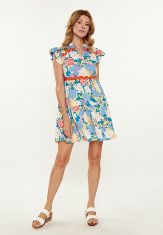 Usha Zomerjurk 'Fashion Look' in Blauw
