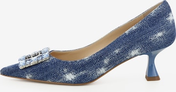 EVITA Pumps 'PERLA' in Blau: Vorderseite