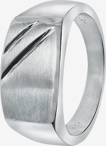 Lucardi Ring in Silver: front