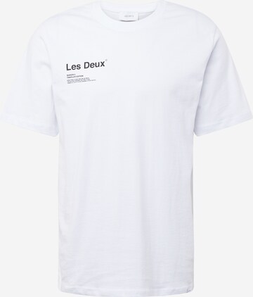 Les Deux Shirt 'Brody' in White: front