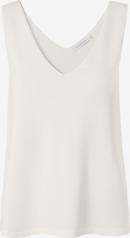TATUUM - Top 'Nikala' en blanco: frente