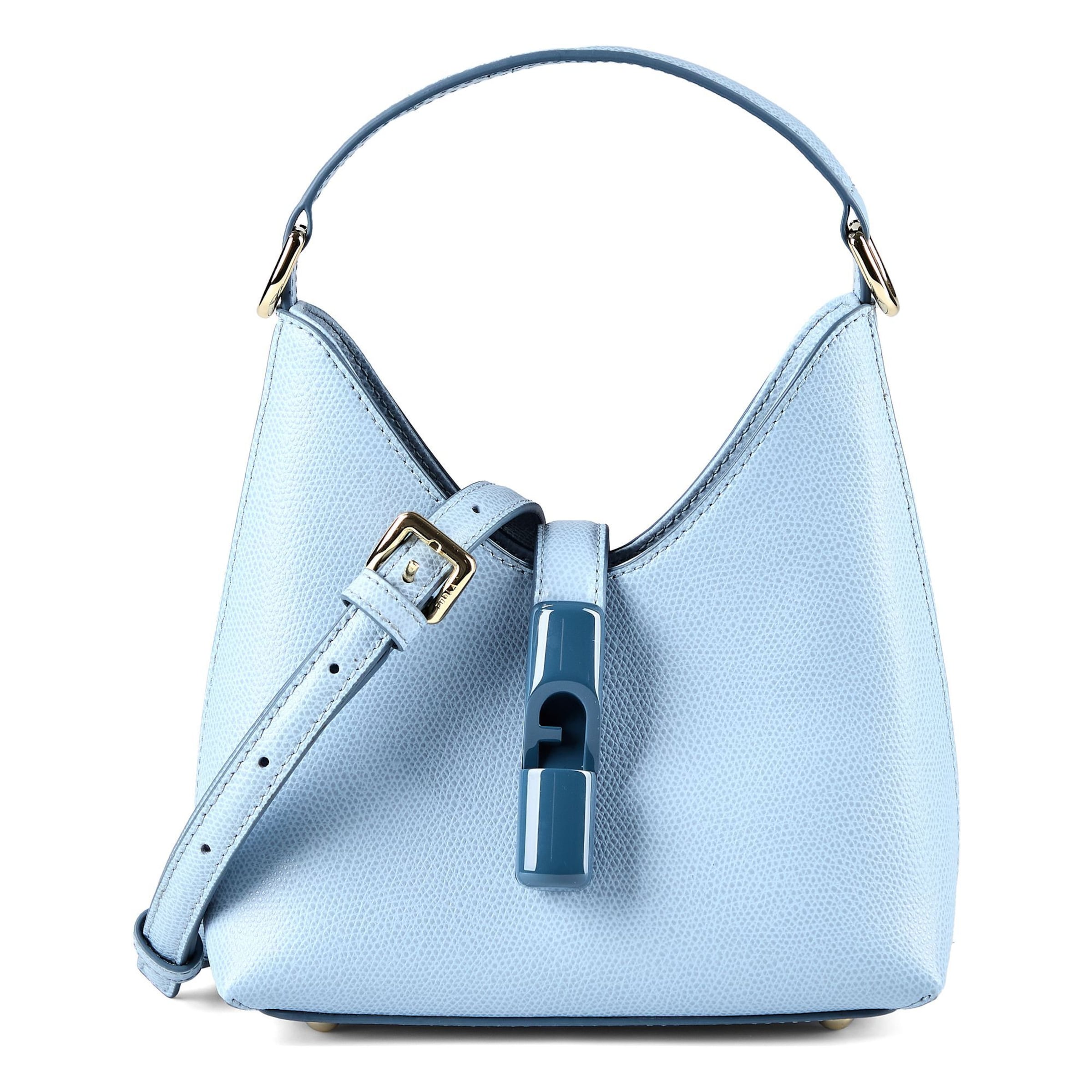 Sacs à main 'Goccia' FURLA en bleu : devant