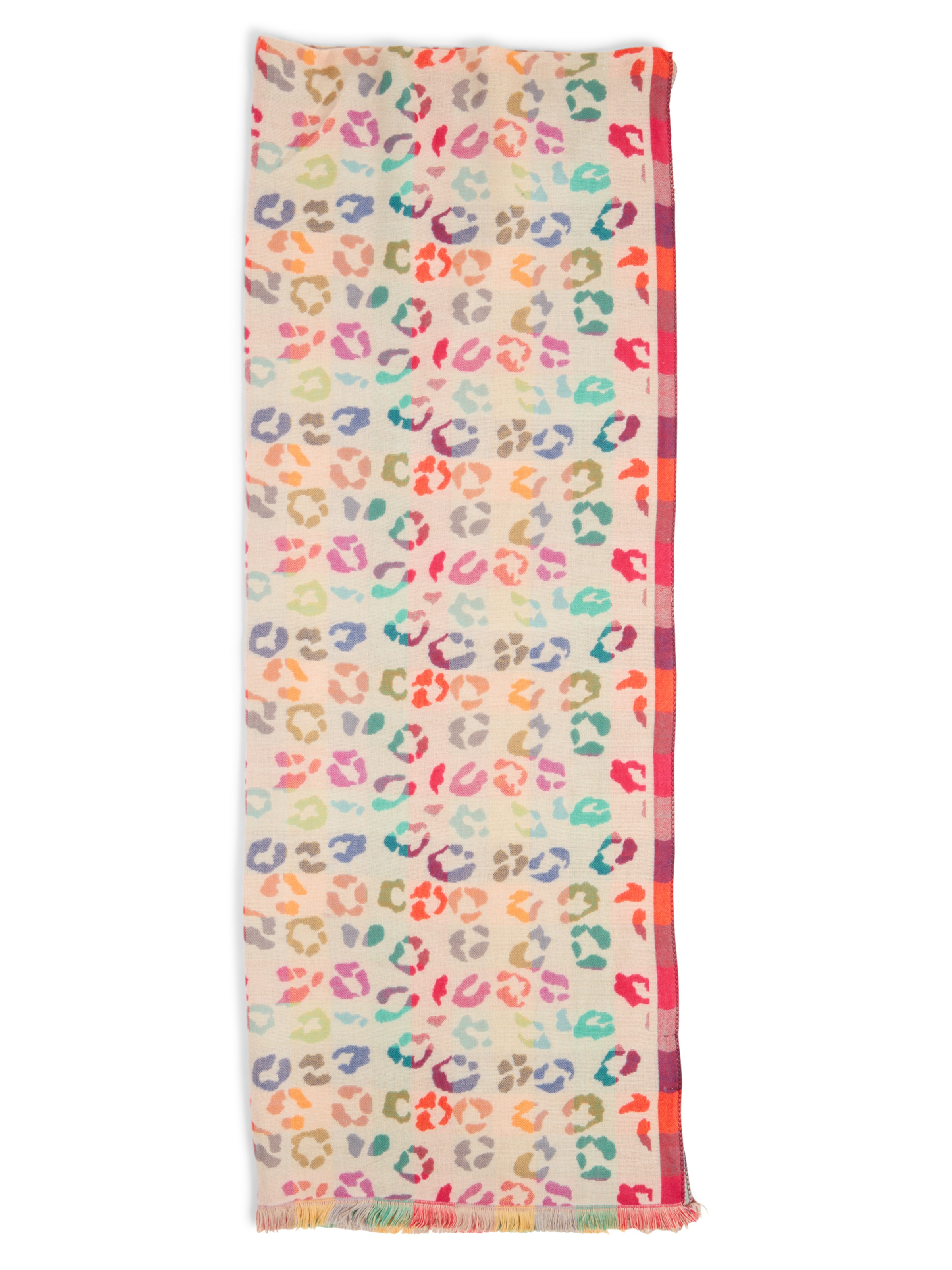 Écharpe Marie Lund en beige : devant