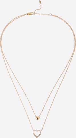FOSSIL Necklace 'Hearts To You' in Gold: front